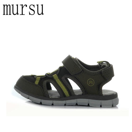 mursu夏季包头欧美男凉鞋