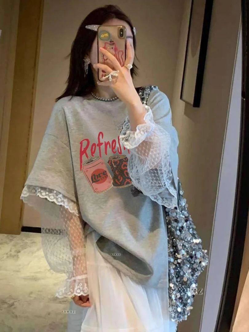 韩国东大门卡通印花短袖t恤女夏T恤