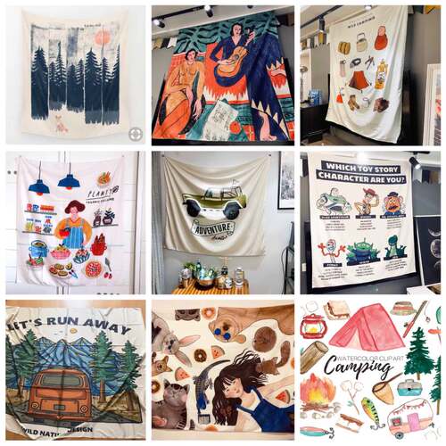 原创旅行休闲芝麻街漫威沙滩巾