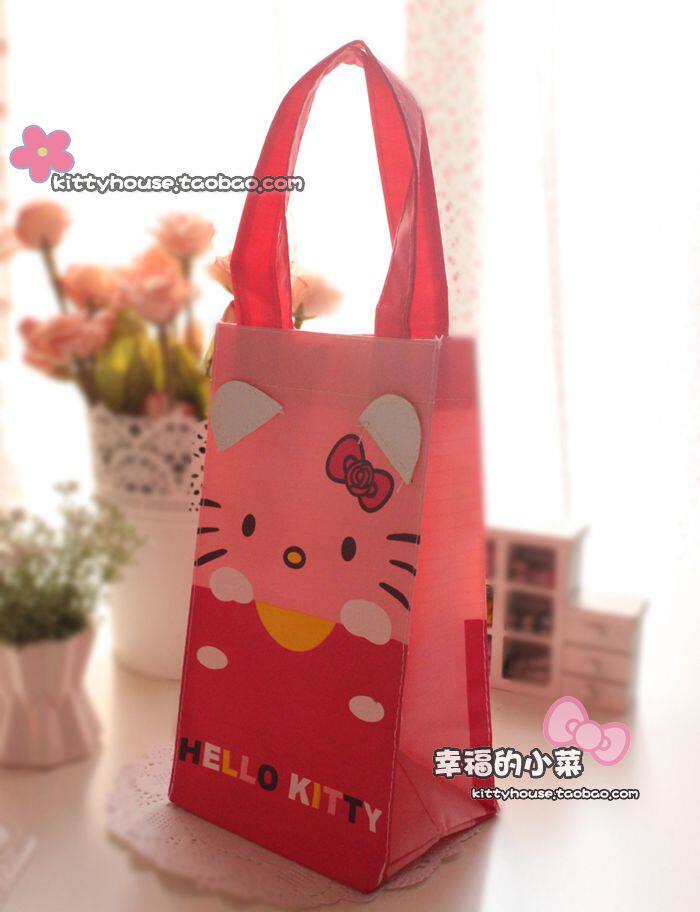●满29包邮●hello kitty水壶包水壶袋 可放雨伞/杯子 手提袋
