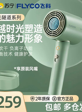 飞科吹风机家用电吹风便携大功率风筒高速恒温速干FH6310电吹风