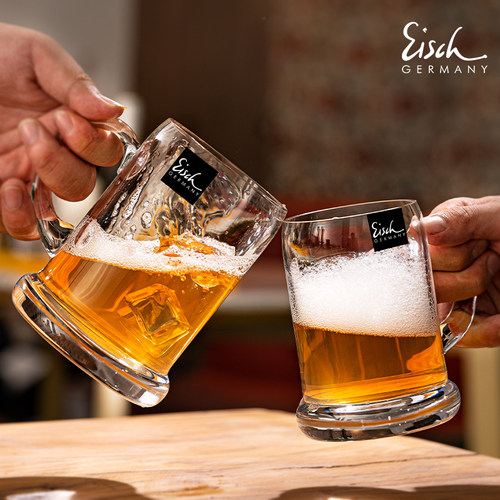 德国进口水晶玻璃轻奢啤酒杯