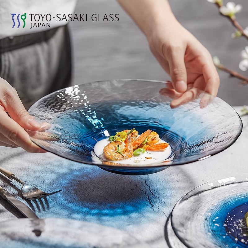 TOYOSASAKIGLASS进口轻奢水果盘