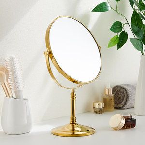 桌面台式移动美容镜双面值得拥有