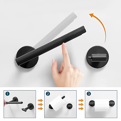 卷纸架活动式304不锈钢
