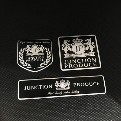 JP车贴汽车改装金属徽章铝合金贴标JUNCTION PRODUCE铭牌尾标装饰