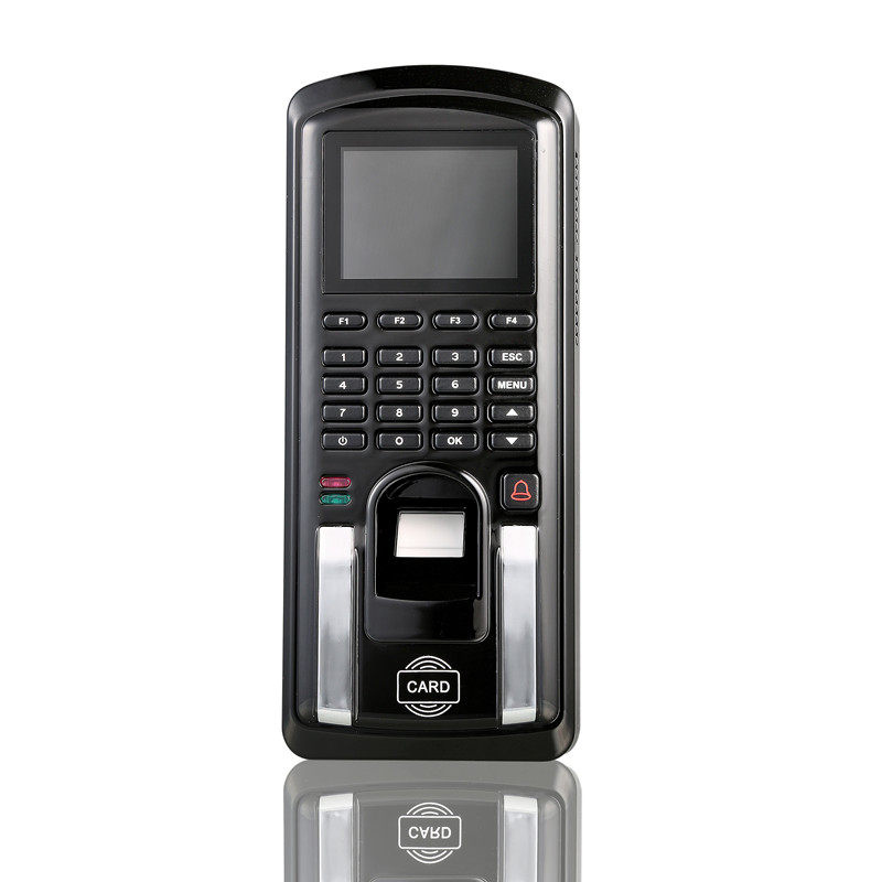 真地微信指纹门禁考勤机F18S指纹感应卡密码门禁 门禁考勤一体机