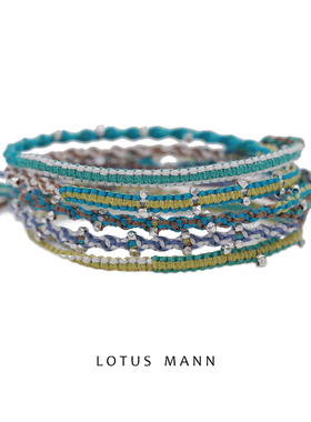 mintmix薄荷色与珠手链