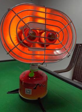 BRS-H22取暖炉兄弟捷登猫头鹰取暖烤火气炉露营帐篷气双头烤火炉