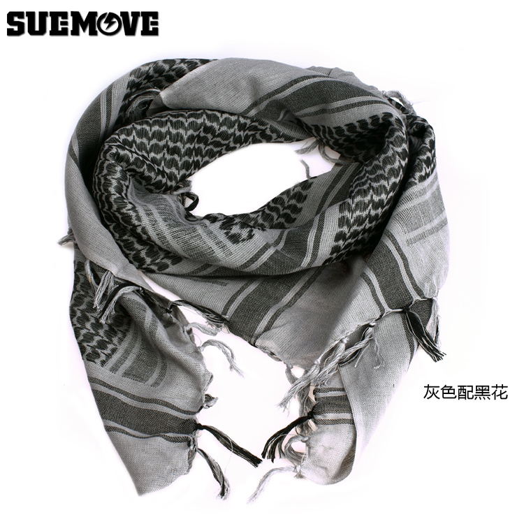 经典款113CM180克棉方巾面罩