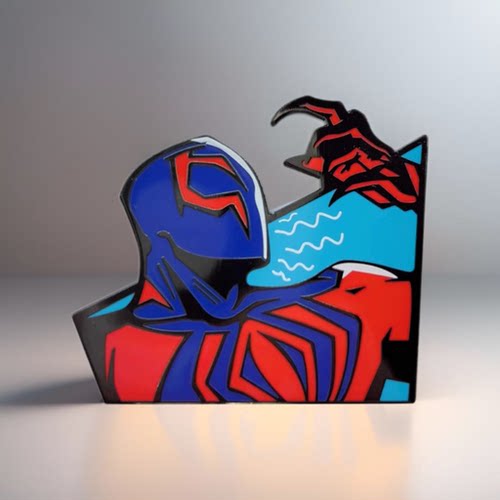 榕易记人物动漫金属蜘蛛侠徽章