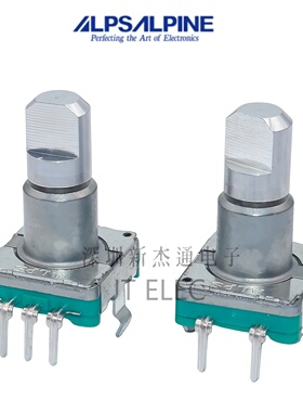 原装日本ALPS EC11编码器车载DVD导航音量开关电位器EC11E09244