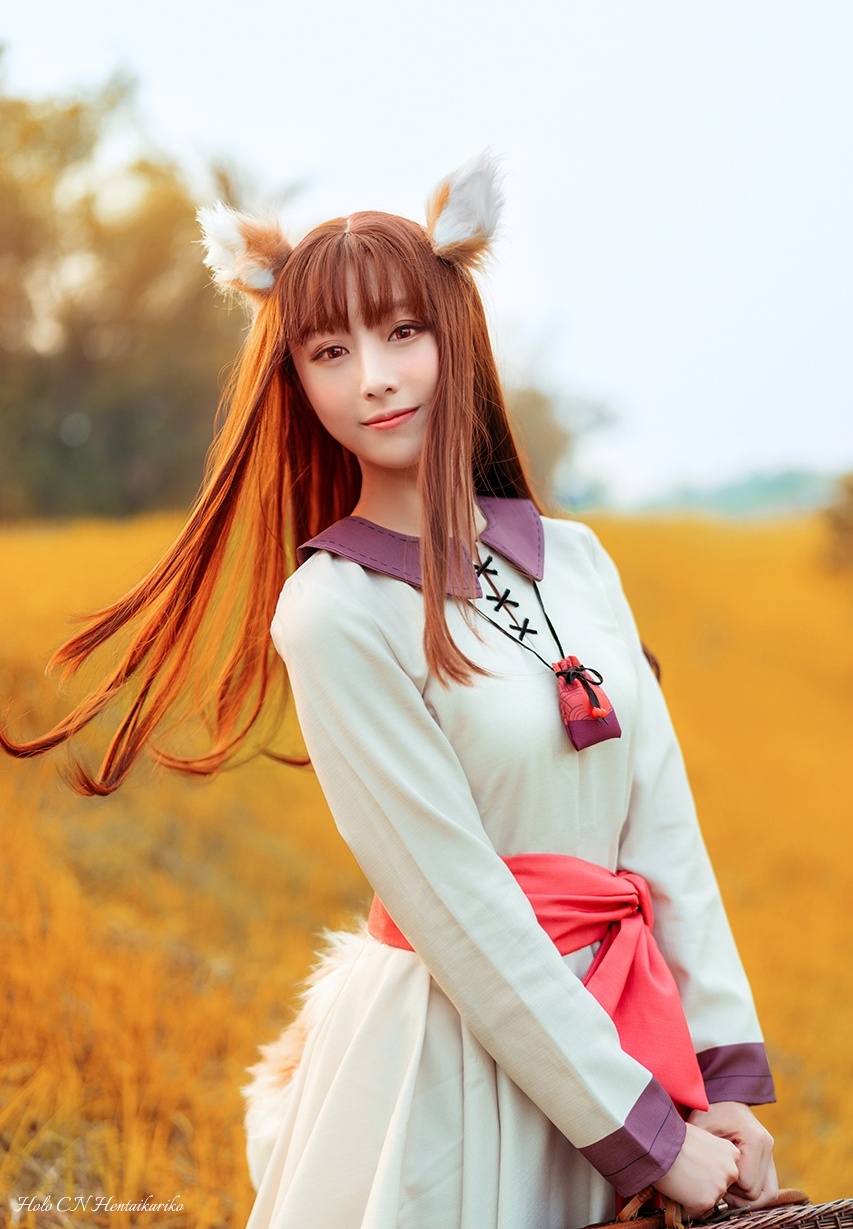 【翼方阁】定制!狼与香辛料cos赫萝 贤狼 连衣裙 cosplay女装