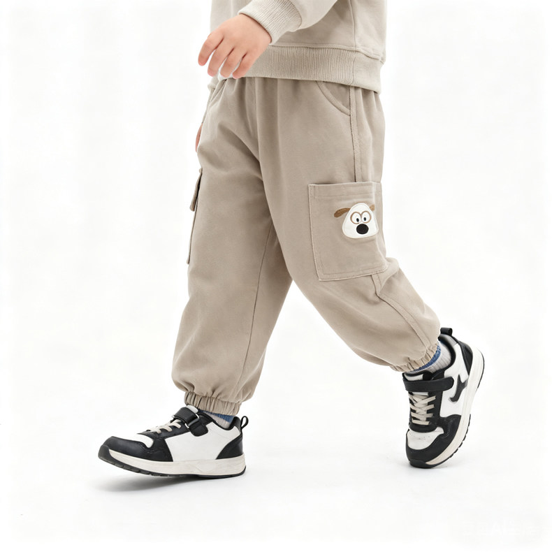 男童裤子春秋款26新款春季1-3岁儿童卫裤5宝宝秋装长裤休闲束脚裤