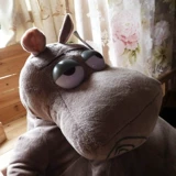 Кукла, плюшевая игрушка подходит для мужчин и женщин для друга, бегемот