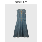 新品 2025夏款 XISSLLY 连衣裙237351392 阳子YZ&嘉贝