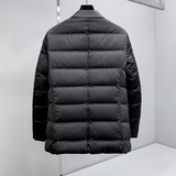 25697P45025冬季90%白鸭绒绵羊皮小西装羽绒控658，男装西服套装，钱塘2019