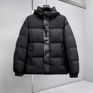 6011P48025冬新款90%白鸭绒可脱卸帽微阔羽绒服控658