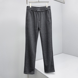 9673P1952025冬季新款高端醋酸羊毛直筒休闲裤控288，男装休闲裤，钱塘2019