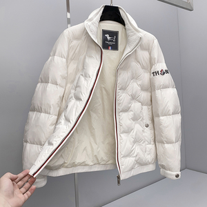 8736P430 25冬季新款 90%白鸭绒刺绣立领羽绒服  控598图片