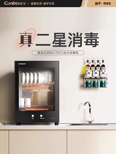 Canbo/康宝 XDR53-TVC1/30-TVC1消毒柜家用单门台式高温消毒碗柜