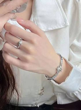 葬送的芙莉莲周边动漫同款开口手镯戒指镜莲华cos道具学生配饰品