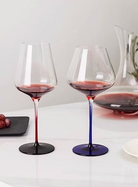 德国进口LESTEL莱仕得勃艮第杯高档波尔多红酒杯礼盒装送礼情侣