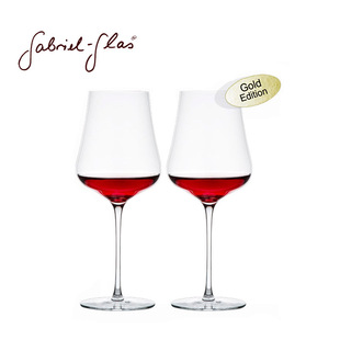 奥地利Gabriel Glas嘉博雷黄金版手工红白葡萄酒杯高脚杯红酒杯