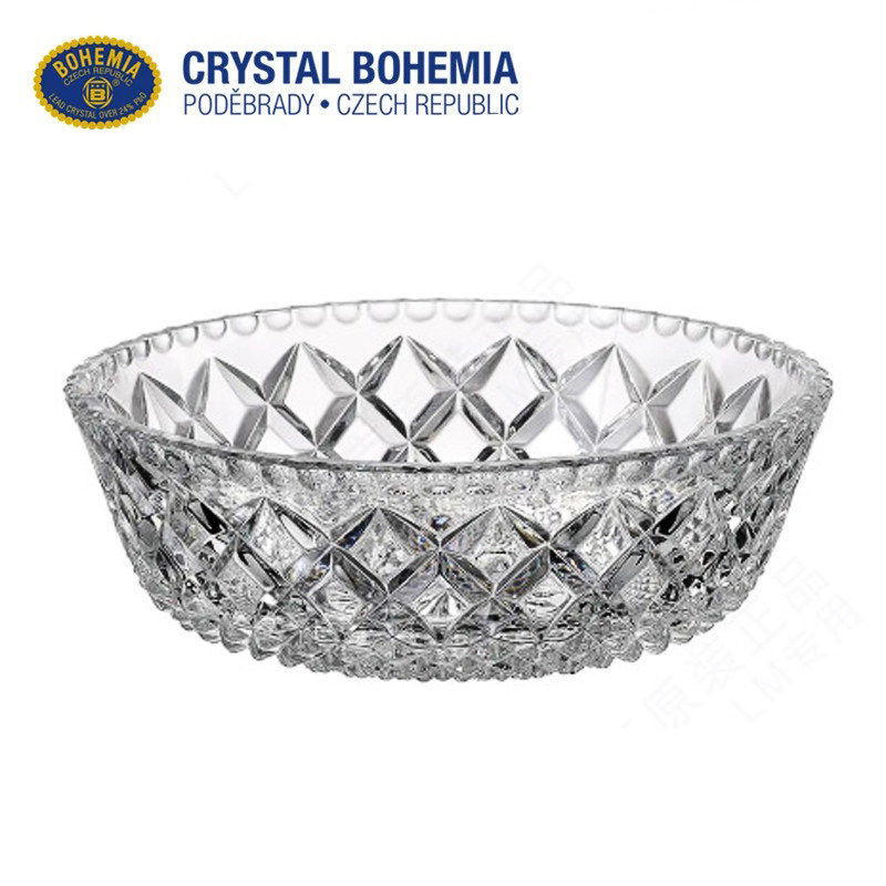 捷克进口BOHEMIA水晶玻璃水果盘客厅干果盘子水果盆沙拉碗甜品碗,餐饮具,果盆/果盘/果篮,淘宝优惠券,粉丝福利购,淘宝优惠卷