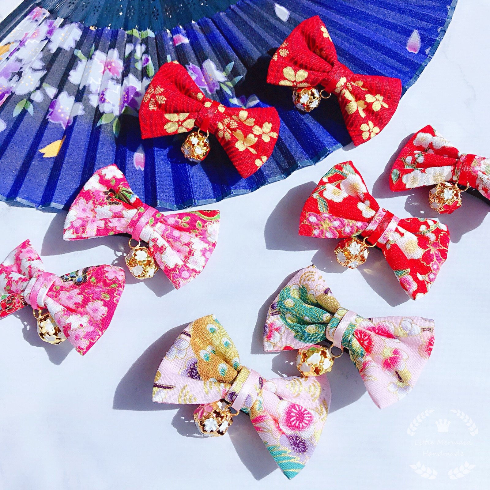 小人鱼手作女童儿童头饰古风发饰新年红色蝴蝶结对夹边夹发夹包邮,童装/婴儿装/亲子装,发饰,淘宝优惠券,粉丝福利购,淘宝优惠卷