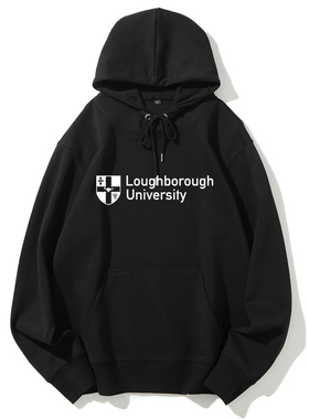 LU拉夫堡大学Loughborough University留学生连帽加绒卫衣纪念品