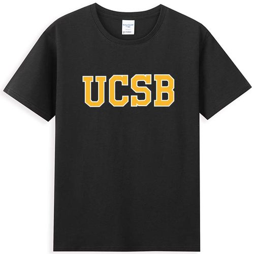 UCSB校徽班服短袖T恤定制
