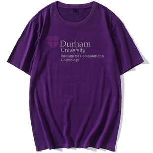 杜伦大学计算宇宙学研究所T恤纯棉美式复古潮牌个性小众男女夏秋
