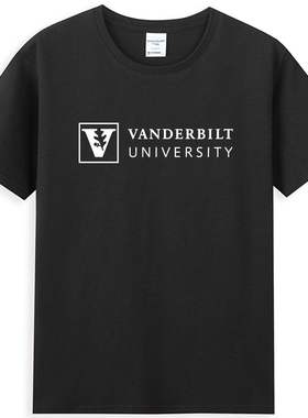 新品Vandy范德堡大学名校纪念衫校服短袖T恤班服聚会定制