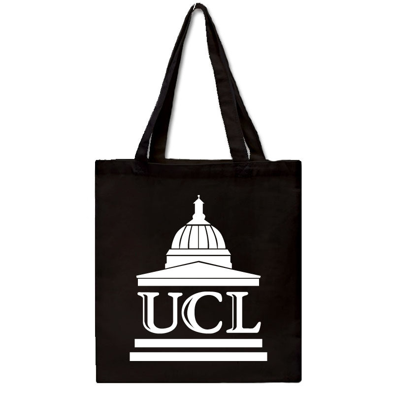 university college london伦敦大学学院ucl帆布包手提环保拉链袋