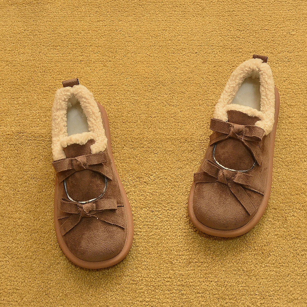 包邮2025新款外贸秋冬羊羔毛平底单鞋豆豆鞋懒人鞋一脚蹬棉鞋女鞋,女鞋,乐福鞋（豆豆鞋）,淘宝优惠券,粉丝福利购,淘宝优惠卷