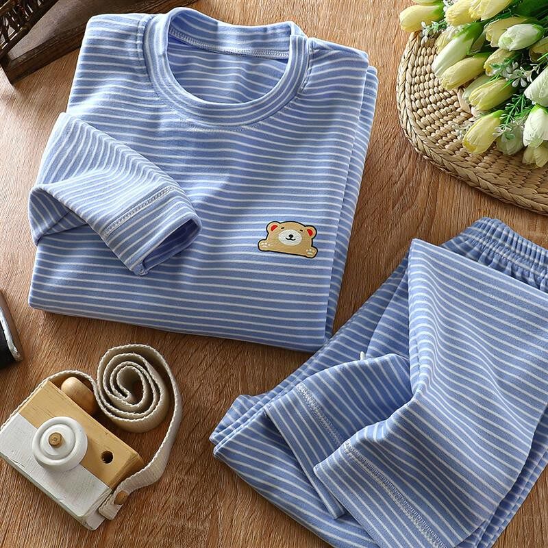 儿童德绒秋衣秋裤套装保暖发热秋冬睡衣中大童打底加厚男女宝家居,童装/婴儿装/亲子装,内衣套装,淘宝优惠券,粉丝福利购,淘宝优惠卷