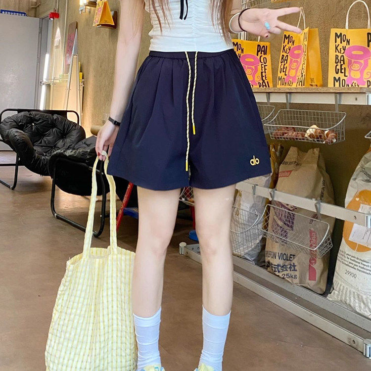 大码冰丝速干裤工装阔腿裤子女夏季薄款宽松高腰休闲热裤运动短裤,女装/女士精品,休闲裤,淘宝优惠券,粉丝福利购,淘宝优惠卷