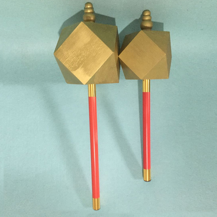 流星锤李元霸木质武器道具表演