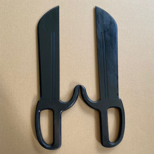 咏春刀八斩刀拳蝴蝶刀牛耳双刀 Cosplay影视节目表演木质武器道具