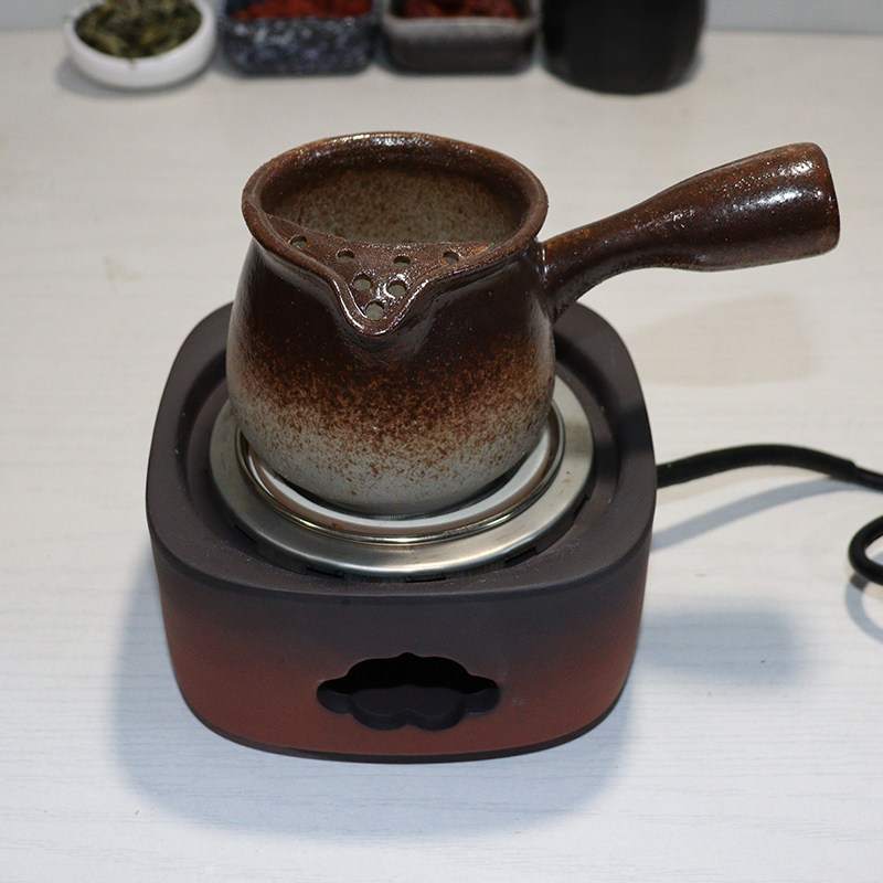 明火围炉煮茶电茶炉西北甘肃罐罐茶300瓦节能炉丝炉礼盒整套茶具