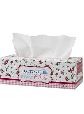 日本盒装160抽纸餐巾纸厨房客厅卫生间家用纸超柔