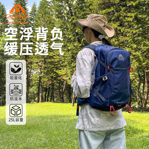艾王轻量化时尚双肩背包