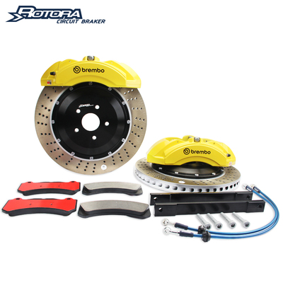 布雷博Brembo原装X-styleFA_042大六活塞卡钳Rotora刹车适用于L8