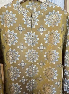 凤轩阁 新中式织金六重纬宝相花外套 371024