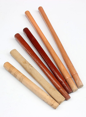 木柄柴刀镰刀柄木把木棍棒手把套柄农用大锄头小锄头木柄农具配件