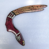 回力镖 回力标 澳洲土著回旋镖手工精制木质回旋镖 飞去来器