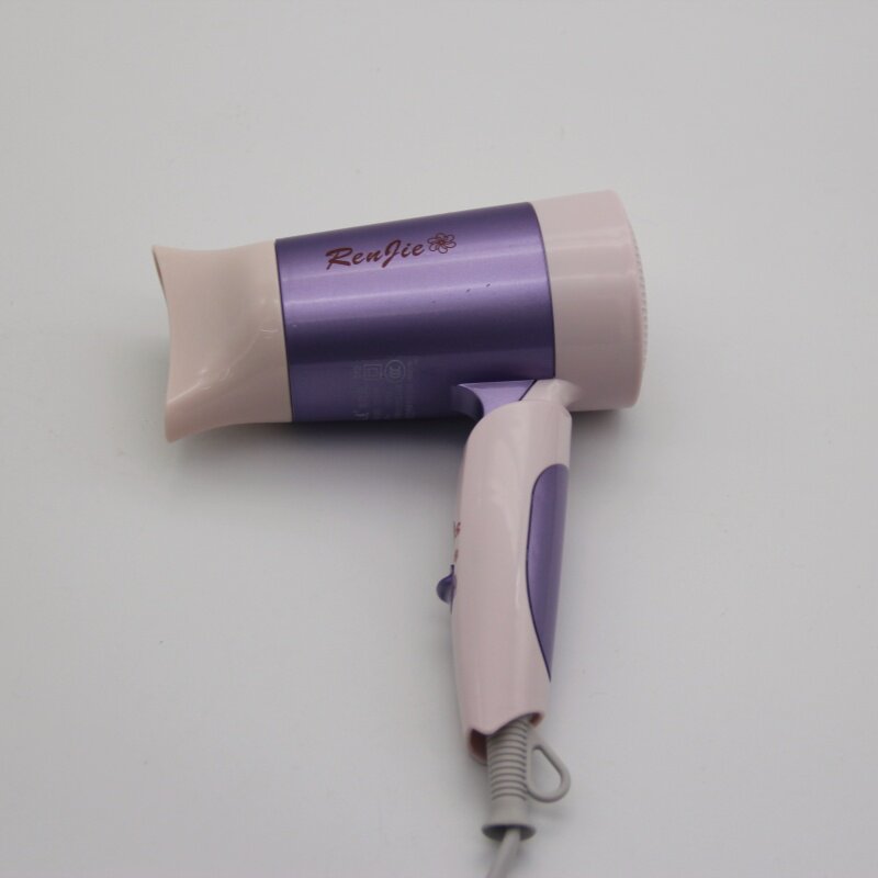 正品人杰512折叠式吹风机学生宿舍旅游家用1200瓦冷热风方便携带