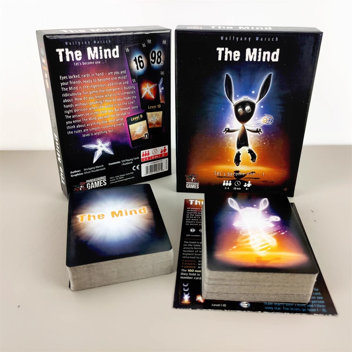 心灵感应同步桌游卡牌神通广大The Mind Card Game心有灵犀英文版