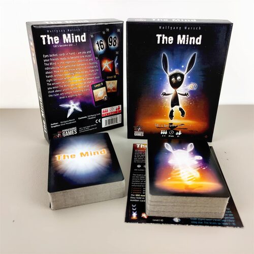 心灵感应同步桌游卡牌神通广大The Mind Card Game心有灵犀英文版